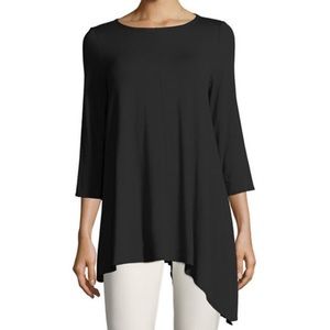 Eileen Fisher Long Sleeve Asymmetrical Top